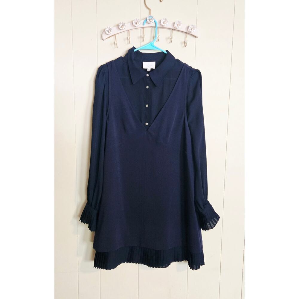 Cinq a Sept Rayna Layered Minidress Ladies Size 12 - Picture 4 of 10